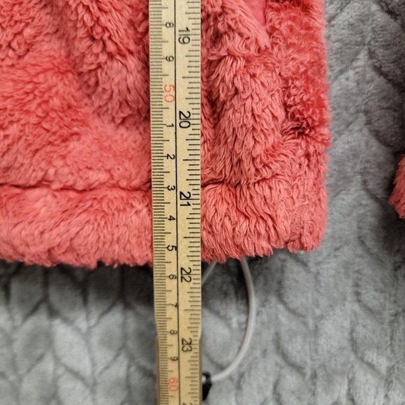 The North Face Oso Hooded Fleece Jacket Long Sleeve Women’s‎ Sz XS Pink Comfort - Picture 6 of 14